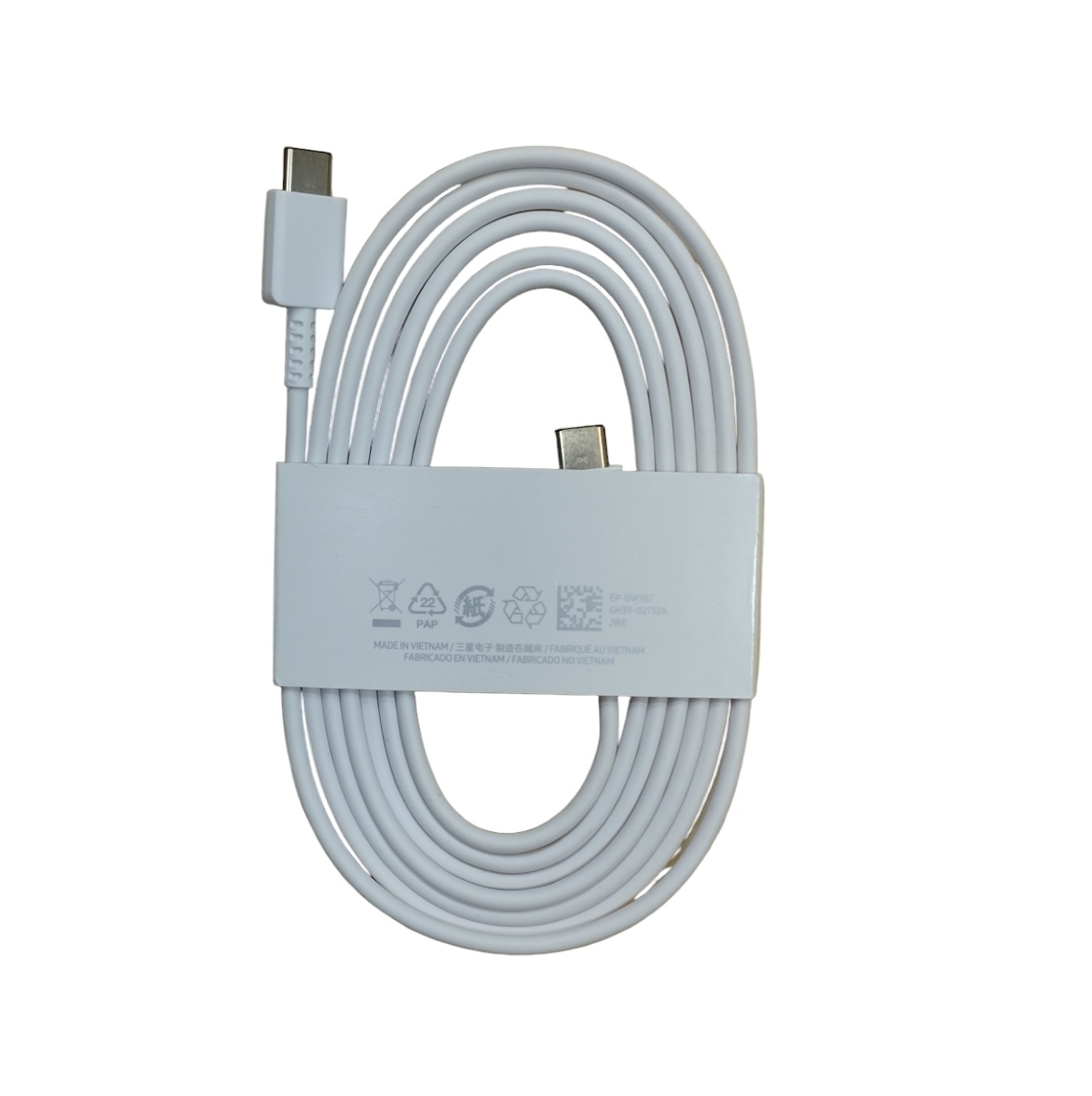 کابل شارژ USB-C به Lightning، اورجینال Samsung، مدل EP-DW767، مخصوص iPhone و iPad