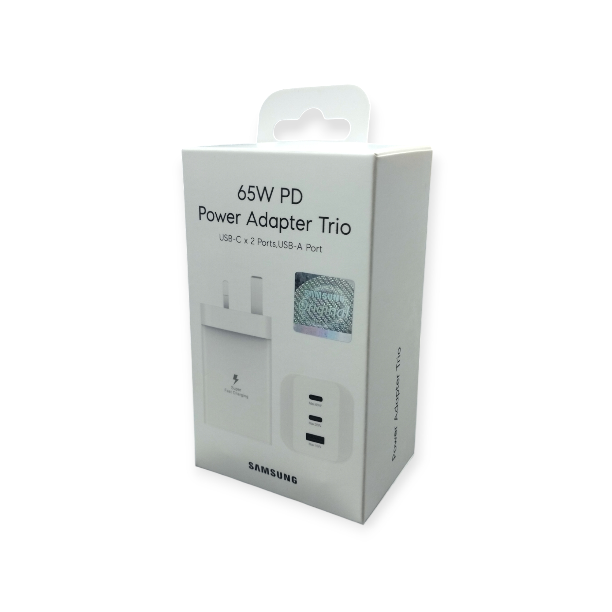 شارژر 65W سامسونگ Power Adapter Trio EP-T6530 (سه شاخه)