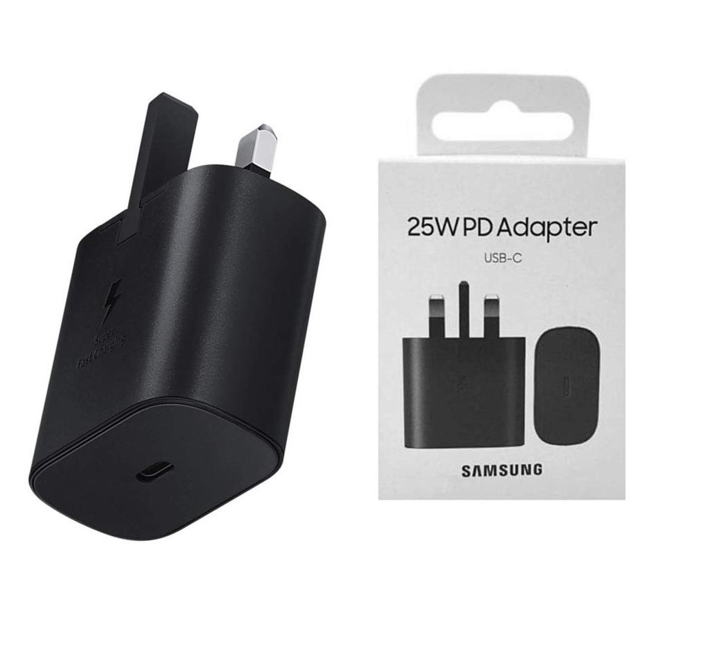 شارژر 3 پین سامسونگ 25 وات مدل EP-TA800 (اورجینال)